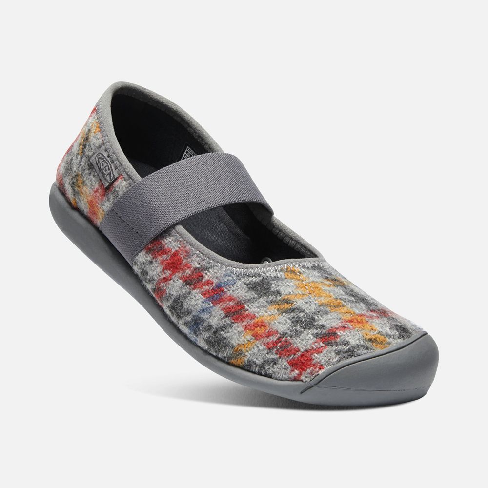 Slip-On Keen Femme Multicolore | Sienna Plaid Mary Jane | XLNMD-9574